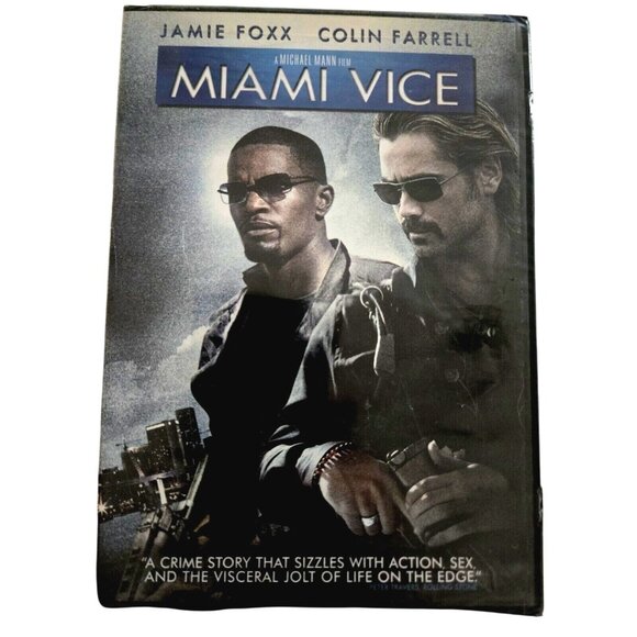 Miami Vice DVD Jamie Foxx & Colin Farrell Thriller - Picture 1 of 2